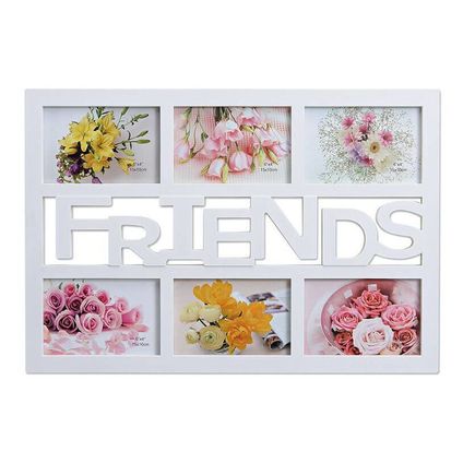 Collage fotolijstje - friends - 48 x 33 cm