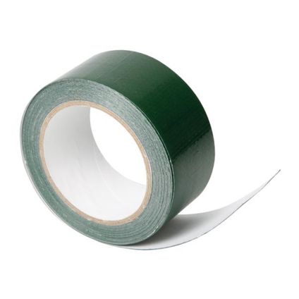 Perel Ruban adhésif pour bâche, imperméable, résistant aux UV, polyéthylène, vert, 50 mm x 10 m