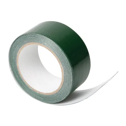 Perel Ruban adhésif pour bâche, imperméable, résistant aux UV, polyéthylène, vert, 50 mm x 10 m