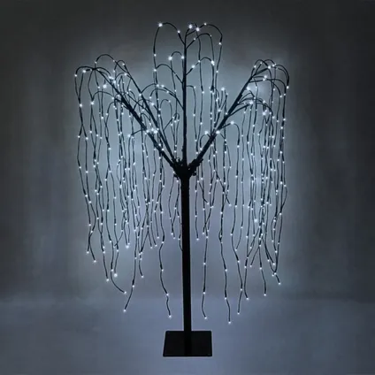 Wilgenboom LED kerstverlichting - Zwart - 240 m hoog - 800 witte 2