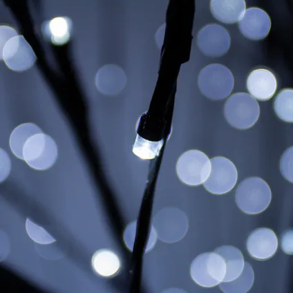 Wilgenboom LED kerstverlichting - Zwart - 240 m hoog - 800 witte 3