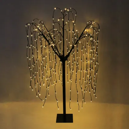 Wilgenboom LED kerstverlichting - Zwart - 240 m hoog - 800 warme