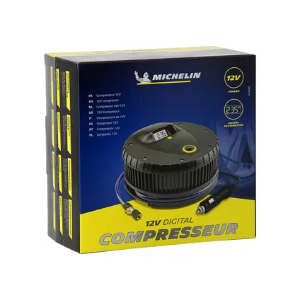 Michelin Compressor - met geïntegreerde manometer - 12V - 7bar 2