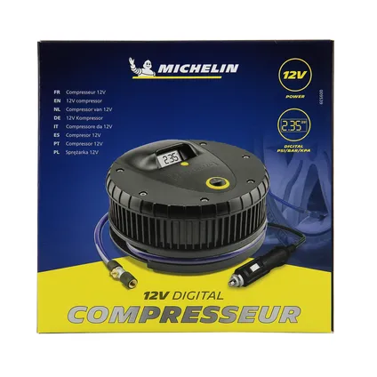 Michelin Compressor - met geïntegreerde manometer - 12V - 7bar 4