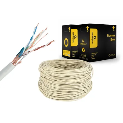 CableXpert SFTP Cat5E Lan-kabel, soepel, 305 meter 3