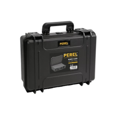 Praxis Perel Harde koffer, 46.4 x 33.6 x 17.6 cm, Zwart, Polypropyleen aanbieding
