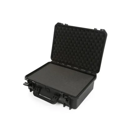 Perel Harde koffer, 46.4 x 33.6 x 17.6 cm, Zwart, Polypropyleen 3