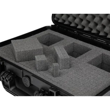 Perel Harde koffer, 46.4 x 33.6 x 17.6 cm, Zwart, Polypropyleen 4