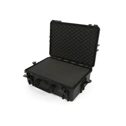 Perel Harde koffer, 55.5 x 42.8 x 21.1 cm, Zwart, Polypropyleen 3