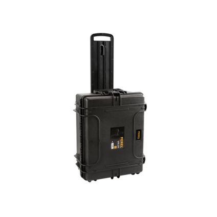 Perel Harde koffer, 60.4 x 47.3 x 28.3 cm, Zwart, Polypropyleen