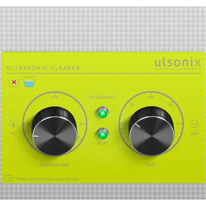 ulsonix Ultrasone reiniger - 1,3 liter - 60 W PROCLEAN 1.3MS 3