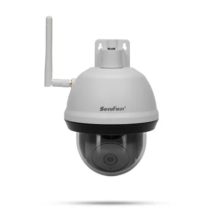 SecuFirst CAM214W Dome Camera wit - IP Camera draai- en kantelbaar voor buiten - FHD 1080P 2