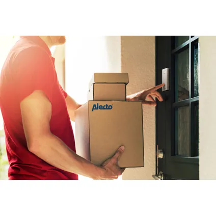 Alecto ADB30WT - Draadloze deurbel zonder batterijen, wit 7