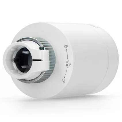 Alecto SMART-HEAT10 - Vanne de radiateur thermostatique intelligent Zigbee, blanc 9
