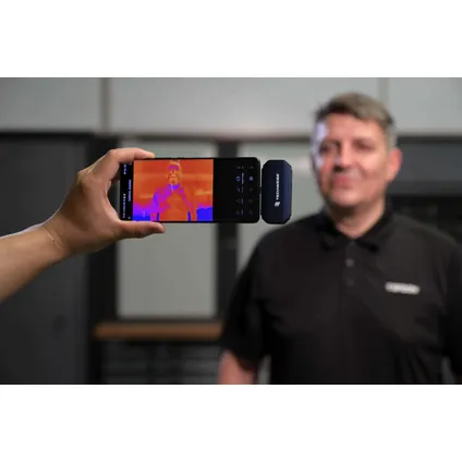 Techweise caméra thermique pour iPhone -20ºC à +550ºC - noir 3