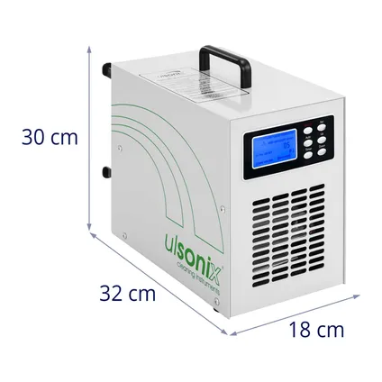 ulsonix Ozongenerator - 15.000 mg/h - 160 Watt - digitaal AIRCLEAN 15G 6