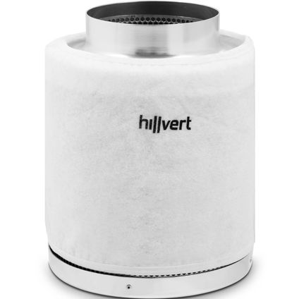hillvert Actief koolfilter - 110 - 272 m³/h - staal - 130 mm HT-ACF-160
