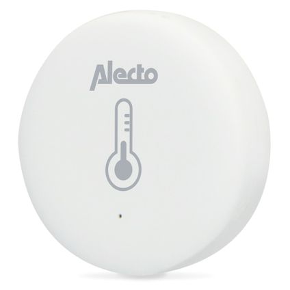 Alecto SMART-TEMP10 - Smart Zigbee temperatuur en vochtigheidssensor, wit