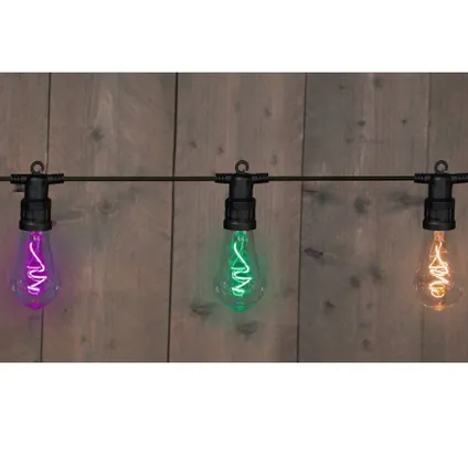 Anna's Collection Lichtsnoer - tuinverlichting - gekleurd - LED - 10 m 2