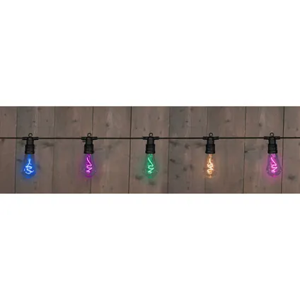 Anna's Collection Lichtsnoer - tuinverlichting - gekleurd - LED - 10 m 3