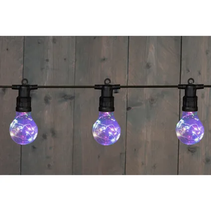 Anna's Collection Lichtsnoer - tuinverlichting - gekleurd - LED - 10 m 2
