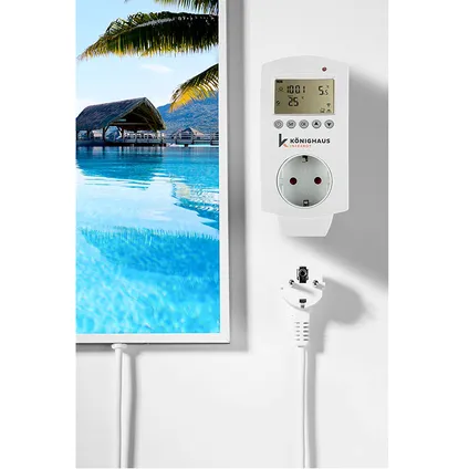 Chauffage infrarouge Panorama-Serie 600W avec SMART-thermostat 3