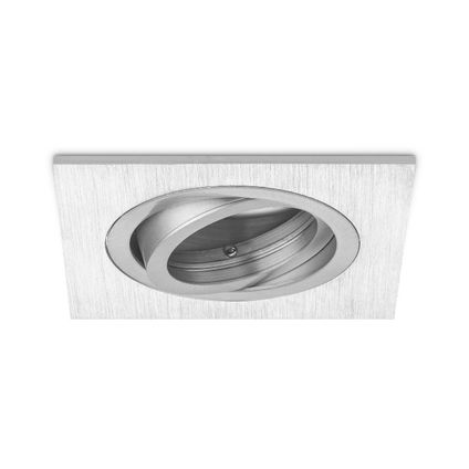 Home Sweet Home - Aluminium - Inbouwspot Astro Vierkant | 9,4/9,4/3cm