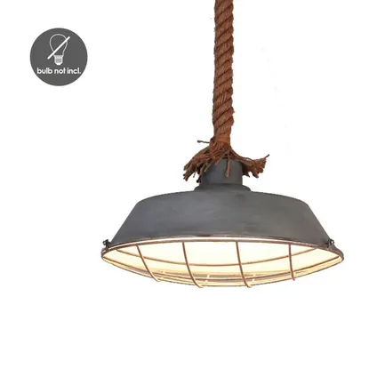 Home Sweet Home Lampe de suspension dex - béton - 36x36x120cm 5