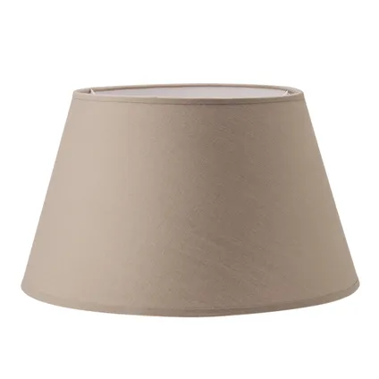 Home Sweet Home Lampenkap Largo rond taupe - B:30xD:30xH:17cm 9