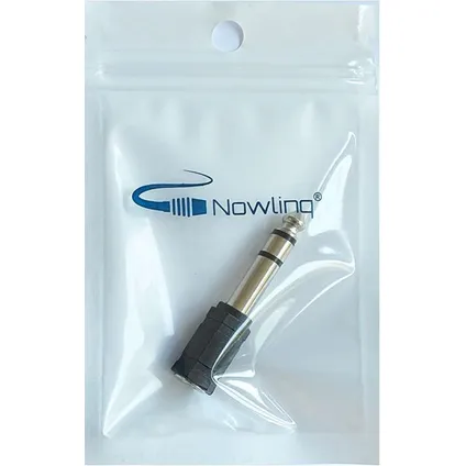 Nowlinq - Audio adapter - Jack 6.35 mm naar 3.5 mm 2