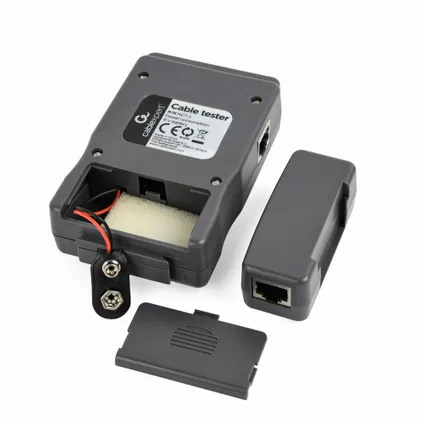 CableXpert Testeur de câble pour RJ11, RJ45 et USB 2