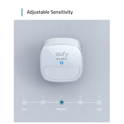 Eufy bewegingssensor voor Eufy Security alarmsysteem 6