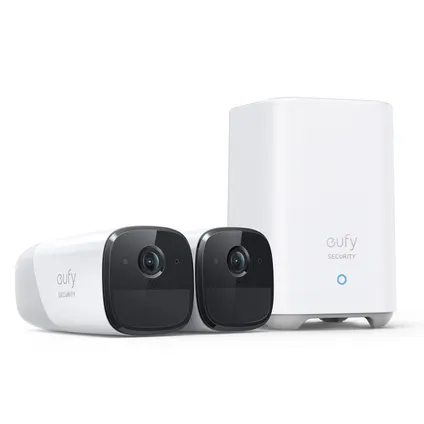 Système de caméra de surveillance intérieure / extérieure Eufy Security Cam2 Pro