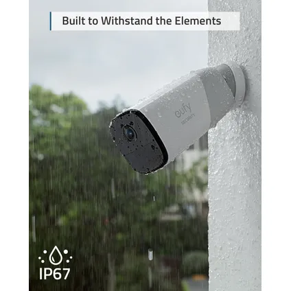 Système de caméra de surveillance intérieure / extérieure Eufy Security Cam2 Pro 2
