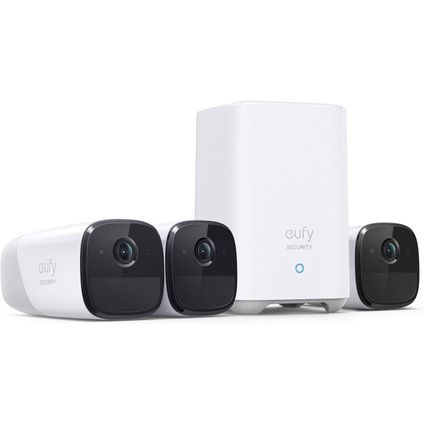 Eufy beveiligingscamerasysteem binnen / buiten Security Cam2 Pro 3 stuks