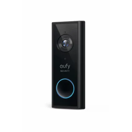 Sonnette vidéo Eufy Security sans fil - batterie résolution HD 2K 3