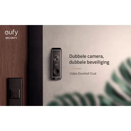 Sonnette video complémentaire Eufy Security double caméra - batterie 8