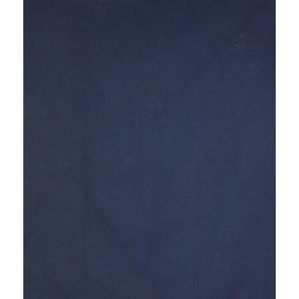 Rideau Metis translucide anneaux bleu marine 135 x 260 cm 2