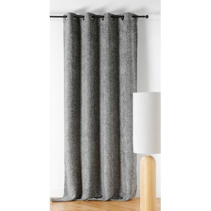 Gordijn Aspen verduisterend grijs 135 x 250 cm