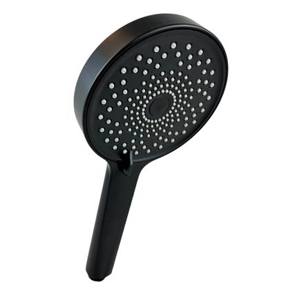 Pomme de douche EcoRain Jet 12 cm – Noir - Pomme de douche à économie d'eau