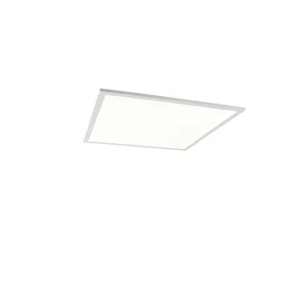 QAZQA Plafonnière wit incl. LED en dimmer met afstandsbediening - Liv