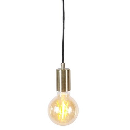 QAZQA Moderne hanglamp goud - Facil