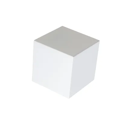 QAZQA Applique moderne blanc - Cube 2