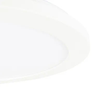 QAZQA Plafonnier blanc 30 cm avec LED dimmable en 3 étapes IP44 - Steve 8