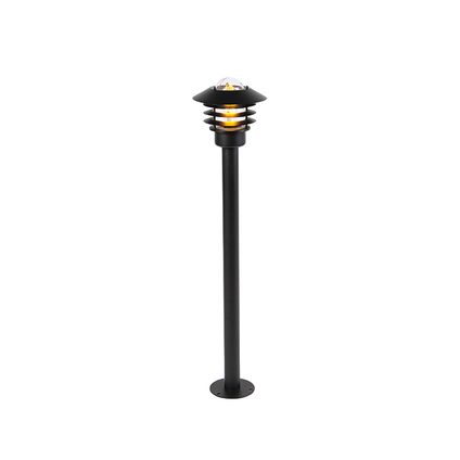 QAZQA Lampe d'extérieur moderne noire 100 cm IP44 - Prato