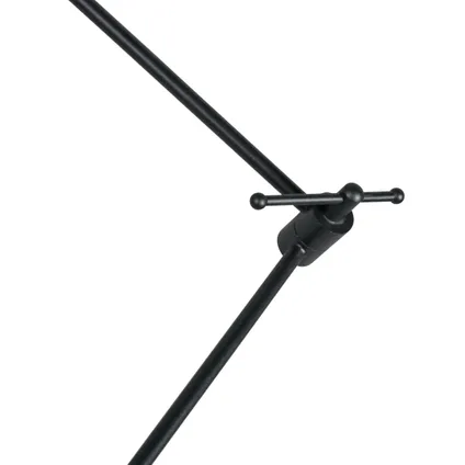 QAZQA Moderne hanglamp zwart zonder kap - Blitz II 2