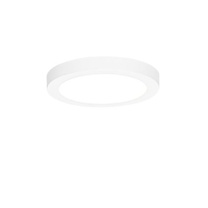 QAZQA Spot encastrable ou en saillie blanc 18 cm avec LED 3 niveaux dim to warm - Trans