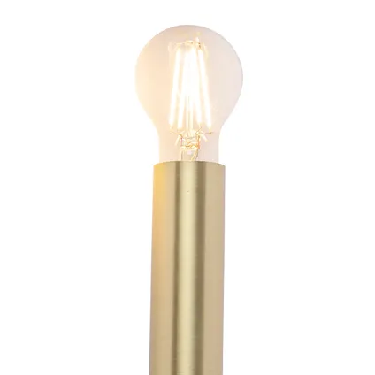QAZQA Vintage wandlamp goud 2-lichts -Tubi 3