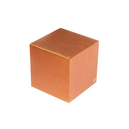 QAZQA Applique moderne cuivre - Cube