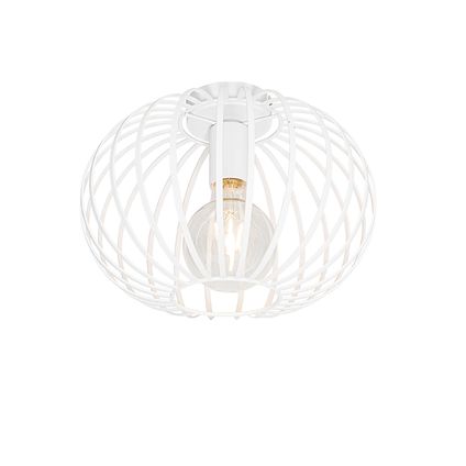 QAZQA Design plafondlamp wit 30 cm - Johanna